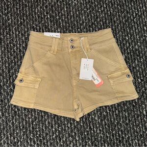 Velvet Women's Beige Cargo Shorts